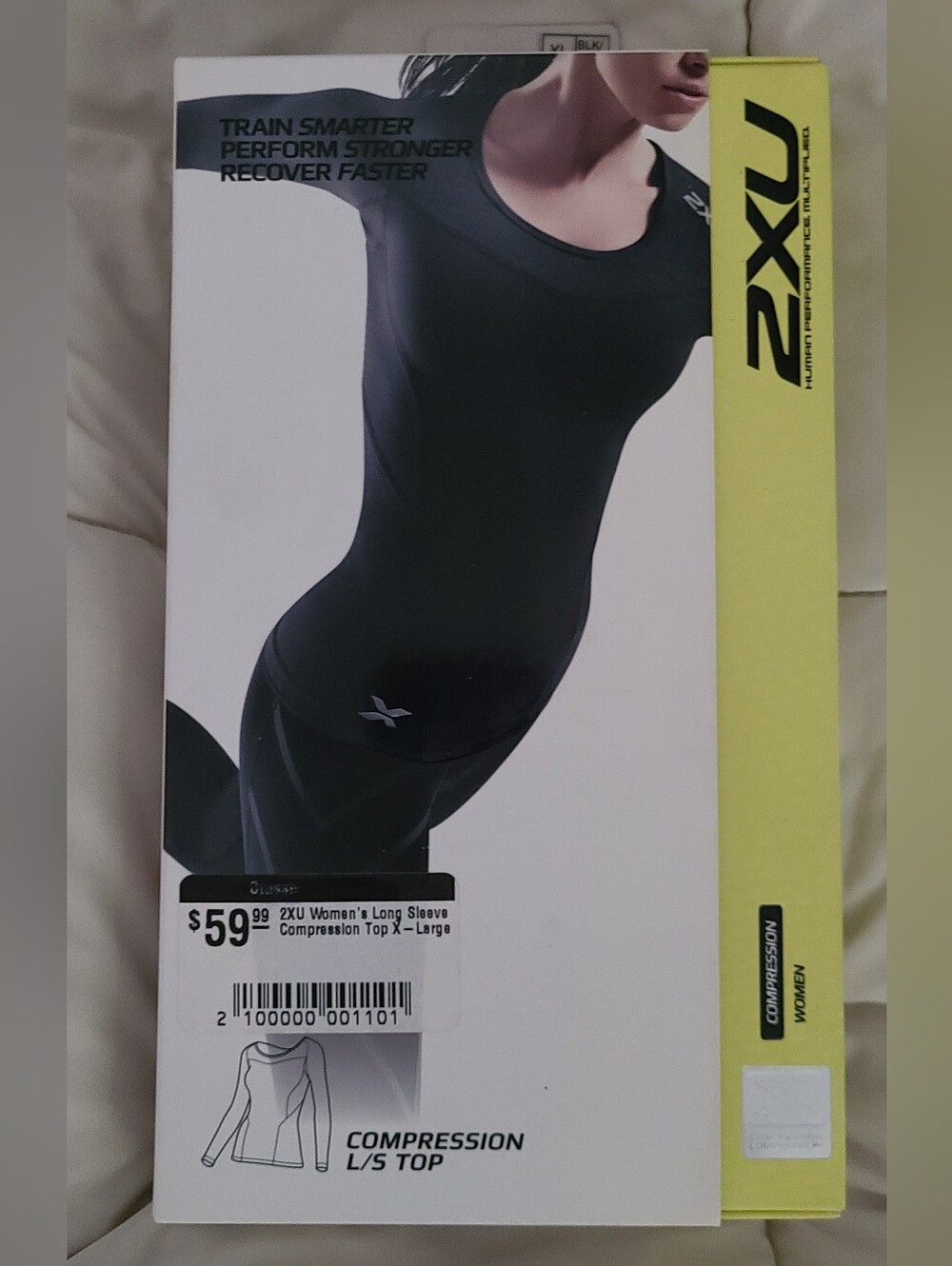 2XU Women's Black Compression Long Sleeve Top